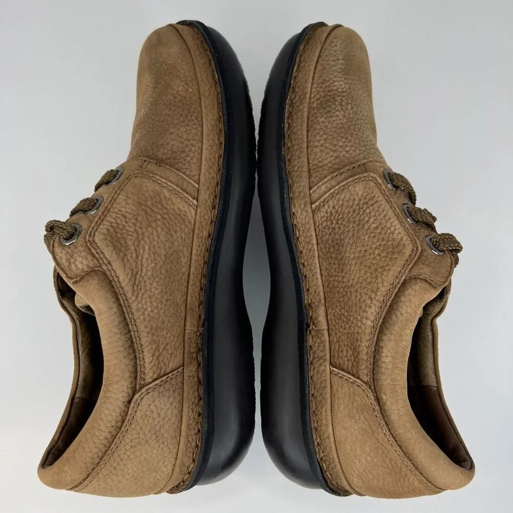 Propet Villager Mens M4070 Brown Leather Lace Up Nubuck Size 11.5 Casual Shoes